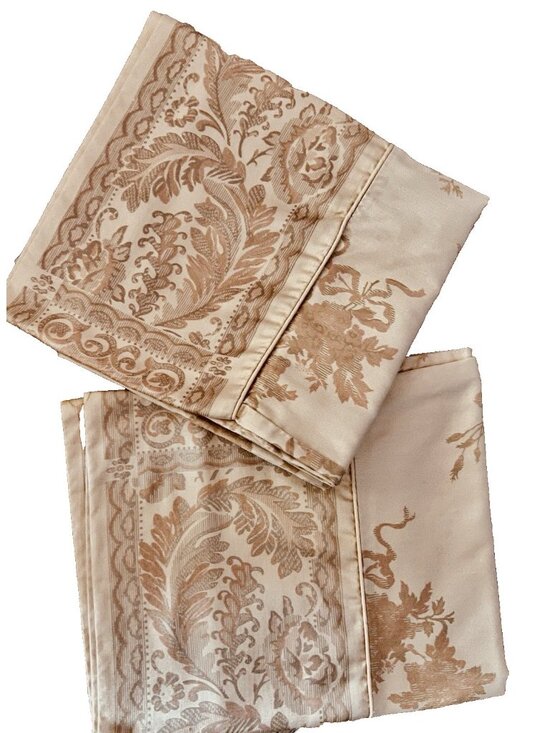 Royal Sateen - Crown Crafts by Kitan Other - ROYAL SATEEN Pillowcases Standard Pair 100% Egyptian Cotton Crown Crafts LUXURY